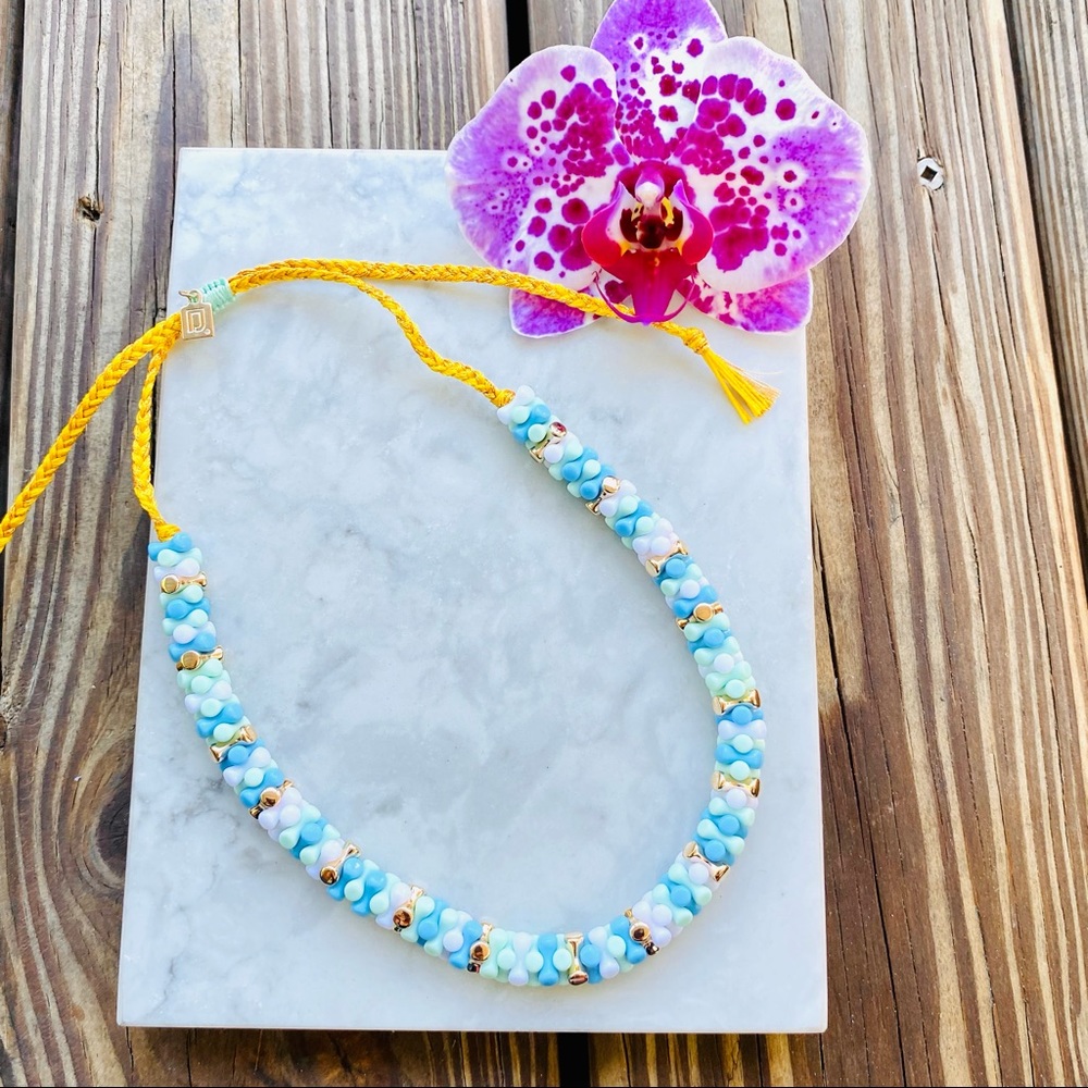 Dannijo Tri Adjustable Angle Necklace NWT - Picture 8 of 15